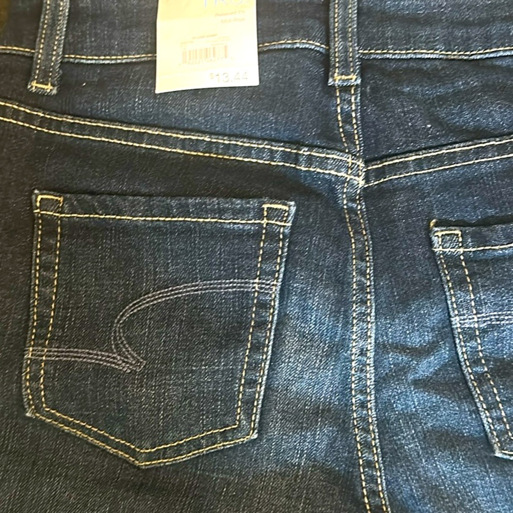 Dark Blue Denim Jeans